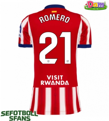 Atletico Madrid Cristian Romero #21 Hemmatröja Kvinnor 2026-27 Kortärmad